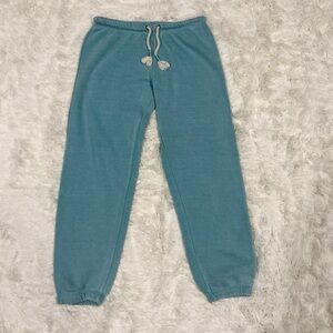 Ocean Drive | Blue Lightweight Sweatpants size Medium